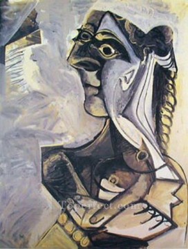 座る女性 1 1971 パブロ・ピカソ Oil Paintings